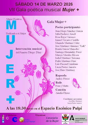 “VII GALA POÉTICA MUSICAL MUJER+”